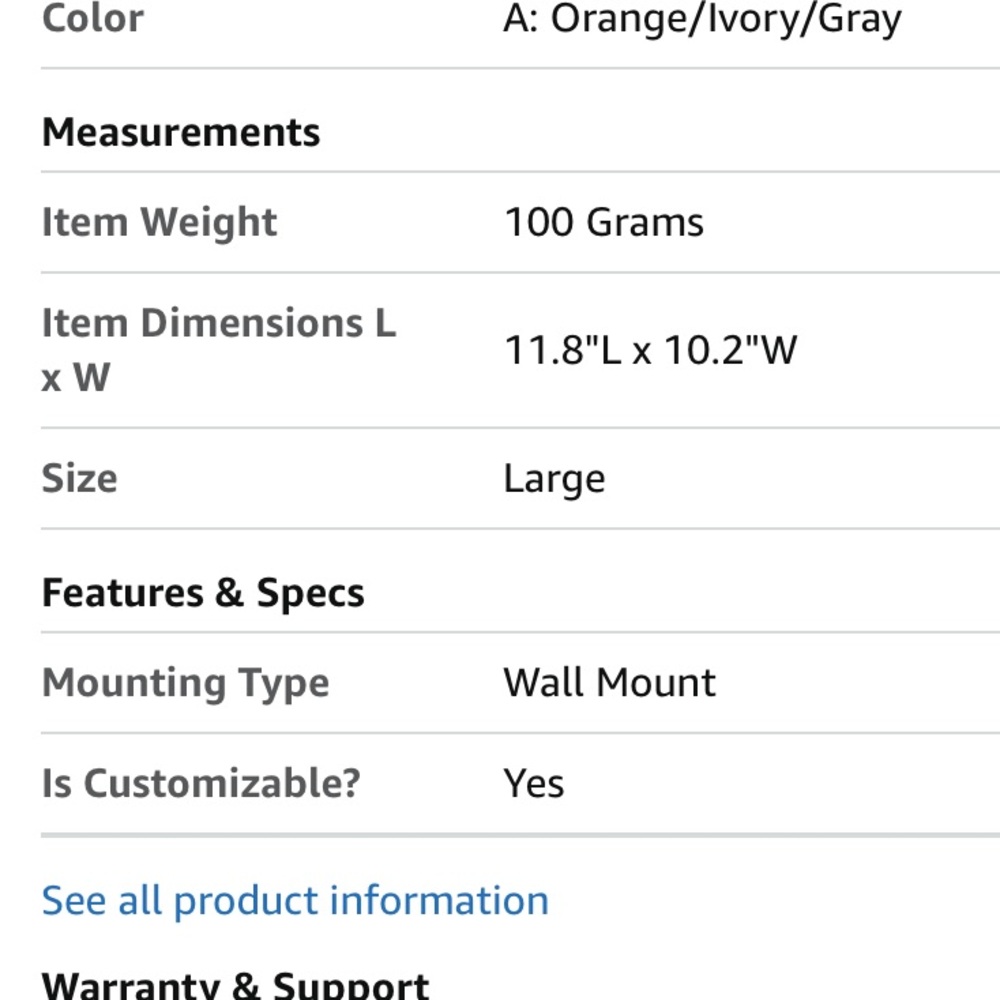 NWT felt hexagonal modular configurable bulletin board Orange ivory gray - Picture 8 of 12